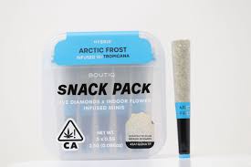 SNACK PACK THCA INFUSED MINIS 5PK JOINTS / ARTIC FROST - HYBRID